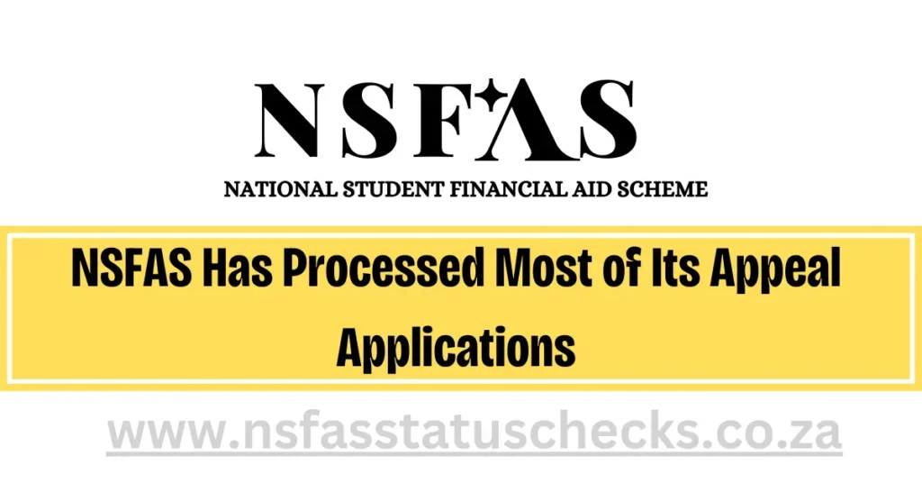 NSFAS Appeal Applications Process