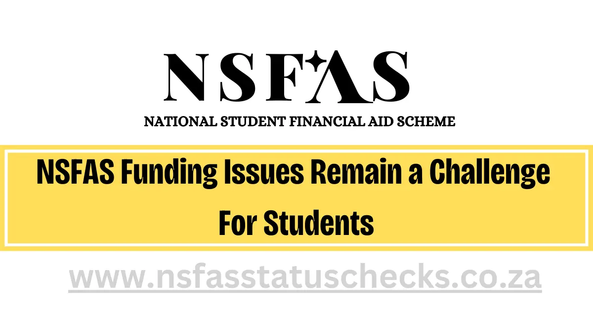 NSFAS Funding Issues