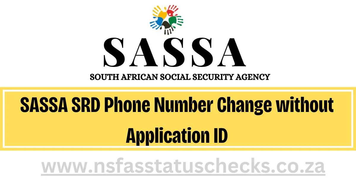 SASSA SRD Phone Number Change